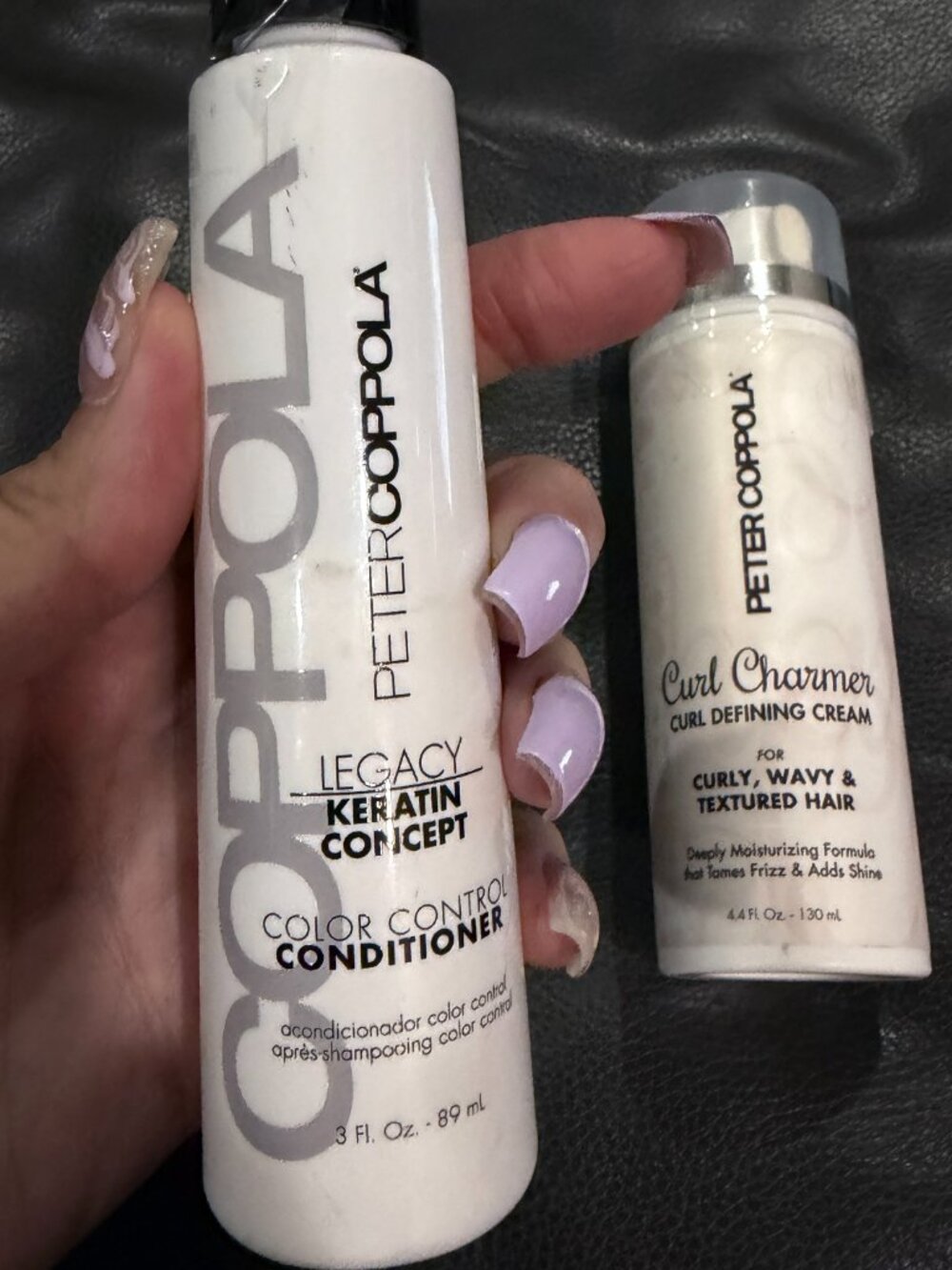 NWT Peter Coppola 3-Piece Haircare Set Shampoo Conditioner Curl Cream - Picture 4 of 7